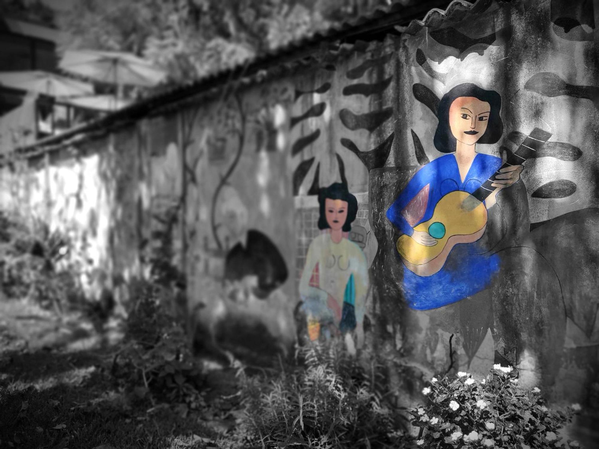 Art & Coffee Hotell Santa Cruz La Laguna Exteriör bild